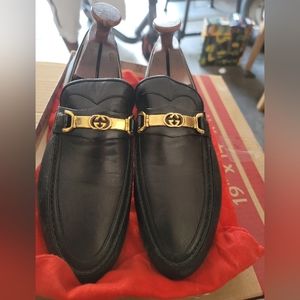 Vintage Gucci 70s loafers